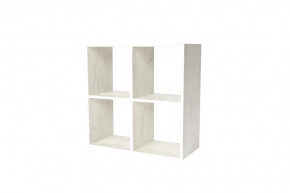 Стеллаж 4 секции 696х700х294, цвет дуб грей в Ханты-Мансийске - hanty-mansijsk.mebel-tymen.ru | фото