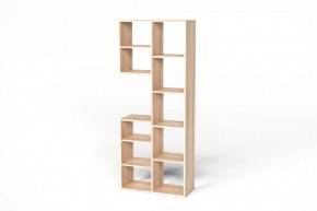 Стеллаж Элемент-2 дуб сонома Герда в Ханты-Мансийске - hanty-mansijsk.mebel-tymen.ru | фото