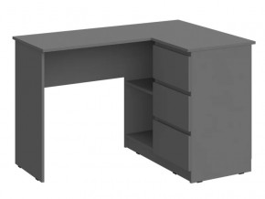 Стол угловой Челси Графит в Ханты-Мансийске - hanty-mansijsk.mebel-tymen.ru | фото