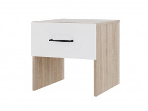 Тумбочка Victor Сонома-Белый в Ханты-Мансийске - hanty-mansijsk.mebel-tymen.ru | фото