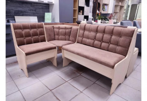 Угловая скамья Аленка-17/1 Дуб молочный в Ханты-Мансийске - hanty-mansijsk.mebel-tymen.ru | фото