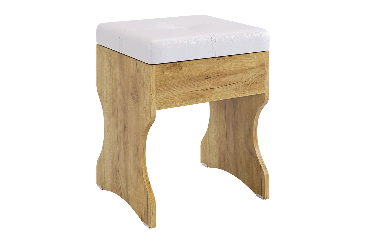 Пуф Виктория-1 дуб крафт золотой в Ханты-Мансийске - hanty-mansijsk.mebel-tymen.ru | фото