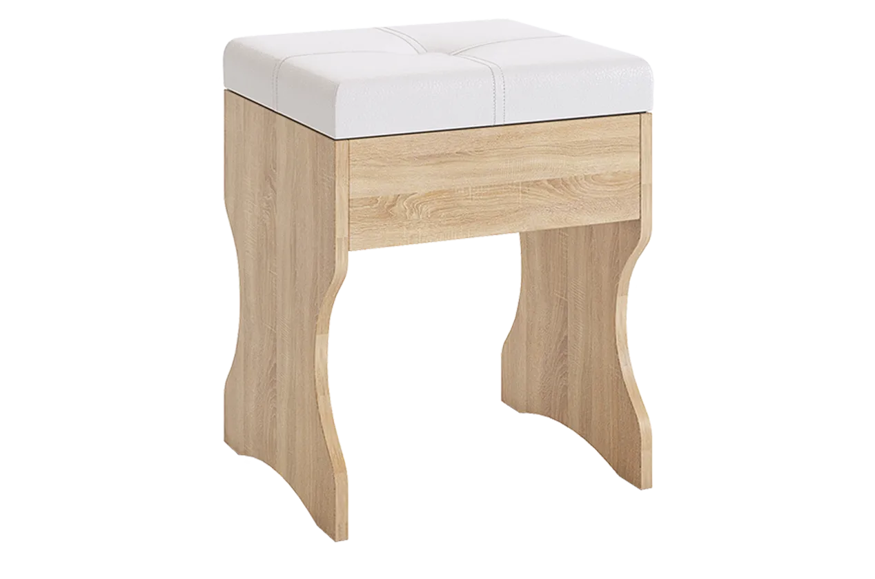 Пуф Виктория-1 дуб сонома в Ханты-Мансийске - hanty-mansijsk.mebel-tymen.ru | фото